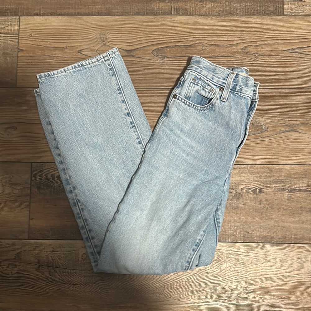 Levi's Blue Straight Leg Jeans with Classic Fit